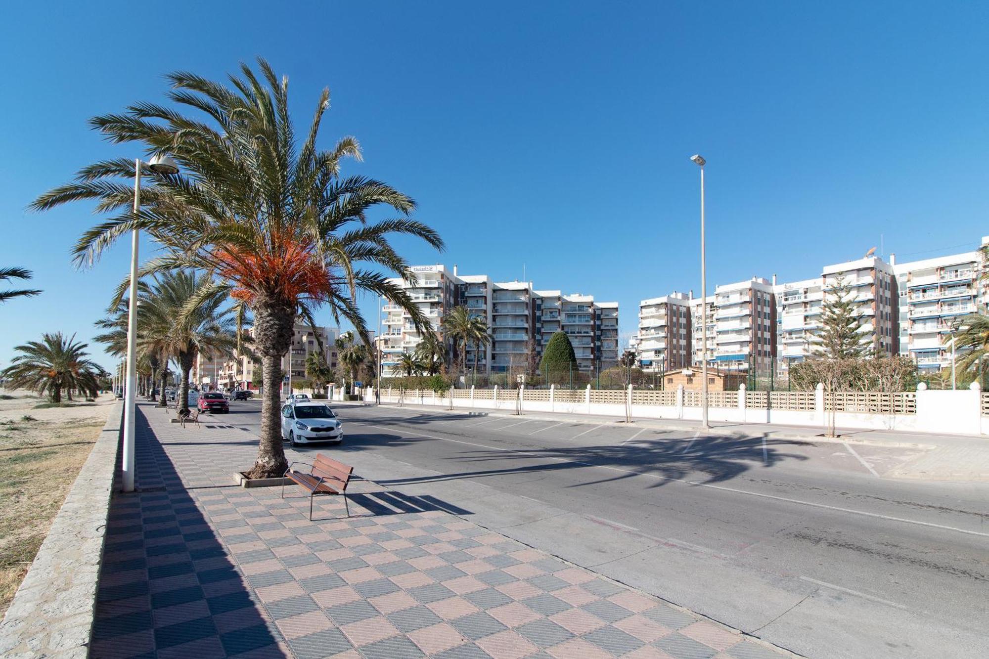 Global Properties, Apartamento Con Terraza E Increibles Vistas Al Mar Puerto de Sagunto Bagian luar foto