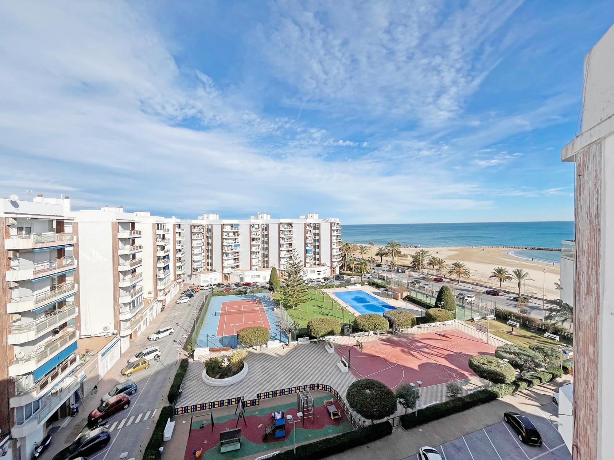 Global Properties, Apartamento Con Terraza E Increibles Vistas Al Mar Puerto de Sagunto Bagian luar foto