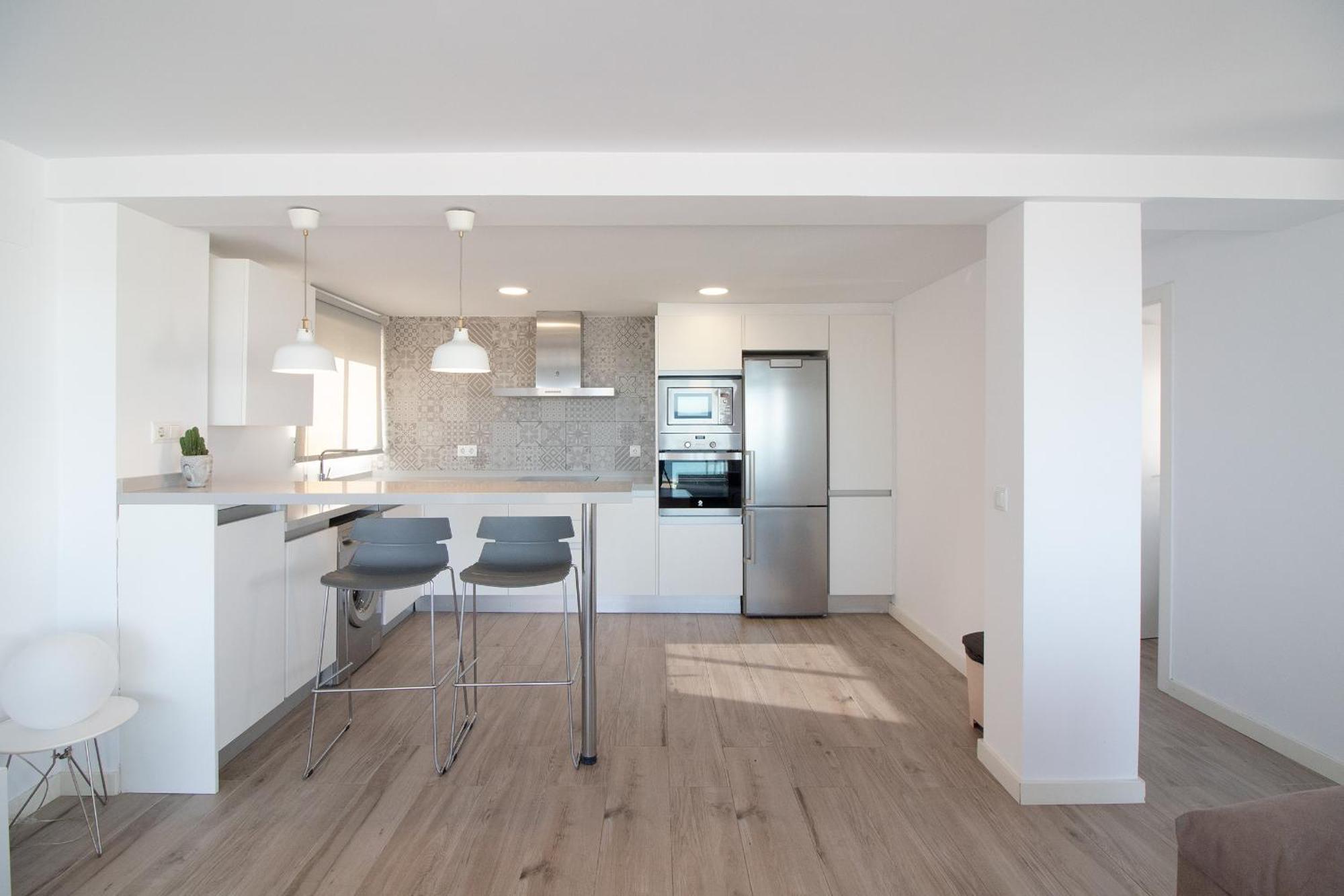Global Properties, Apartamento Con Terraza E Increibles Vistas Al Mar Puerto de Sagunto Bagian luar foto