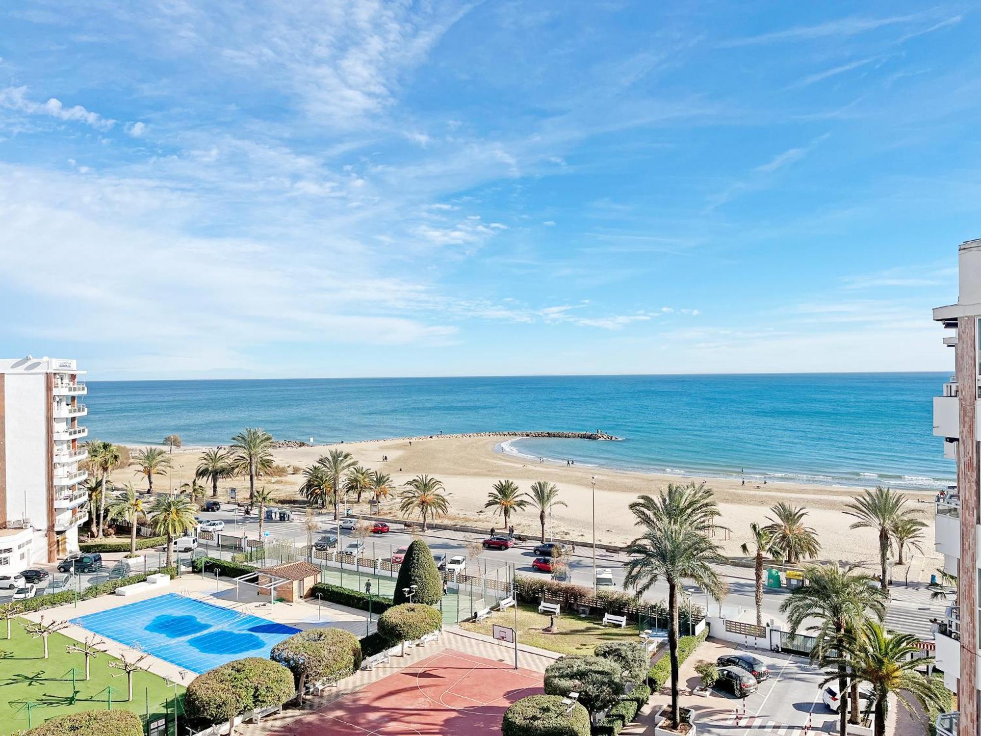 Global Properties, Apartamento Con Terraza E Increibles Vistas Al Mar Puerto de Sagunto Bagian luar foto